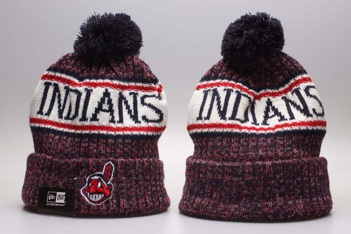 2020 MLB Cleveland Indians Beanies 11->los angeles dodgers->MLB Jersey